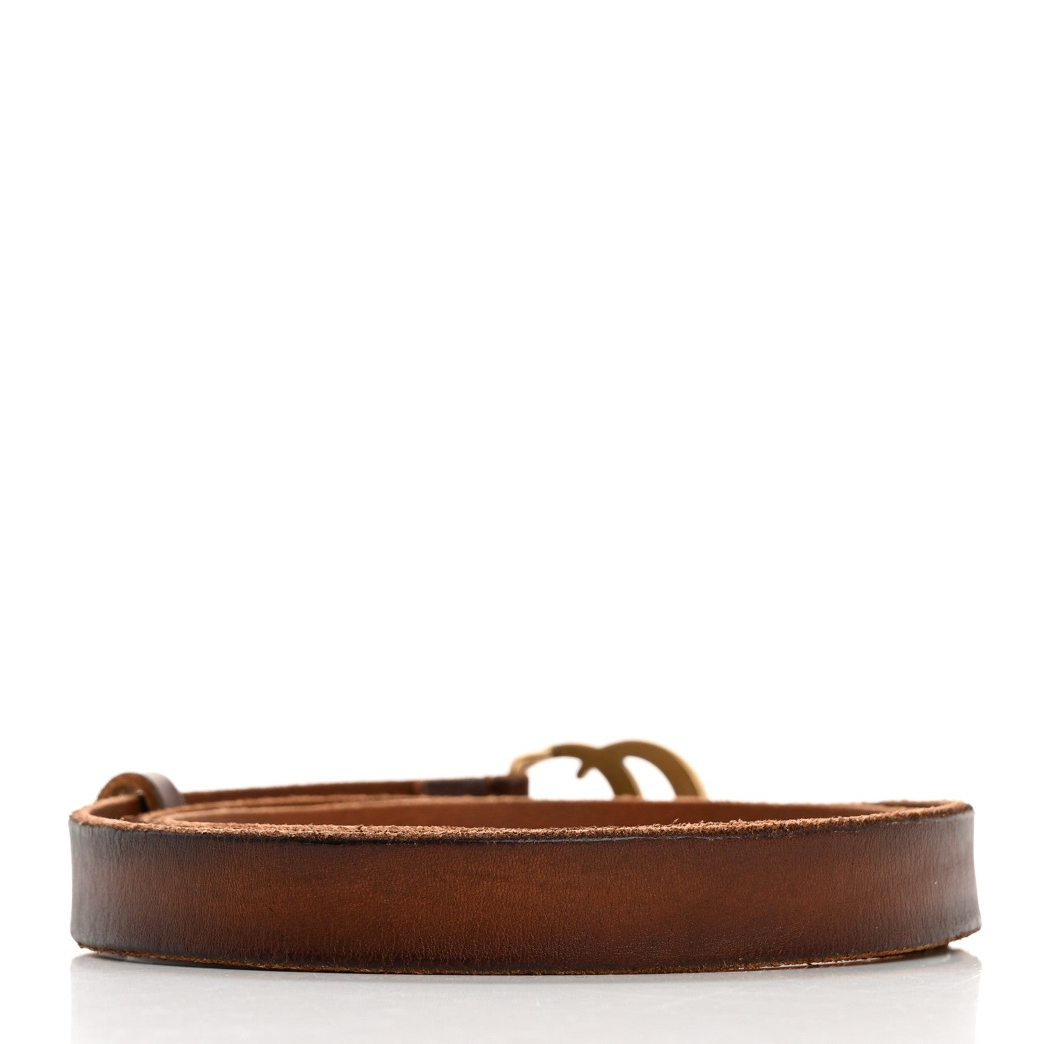 Gucci Faded Calfskin Double G 20mm Belt 90 36 Cuir 2 of 5