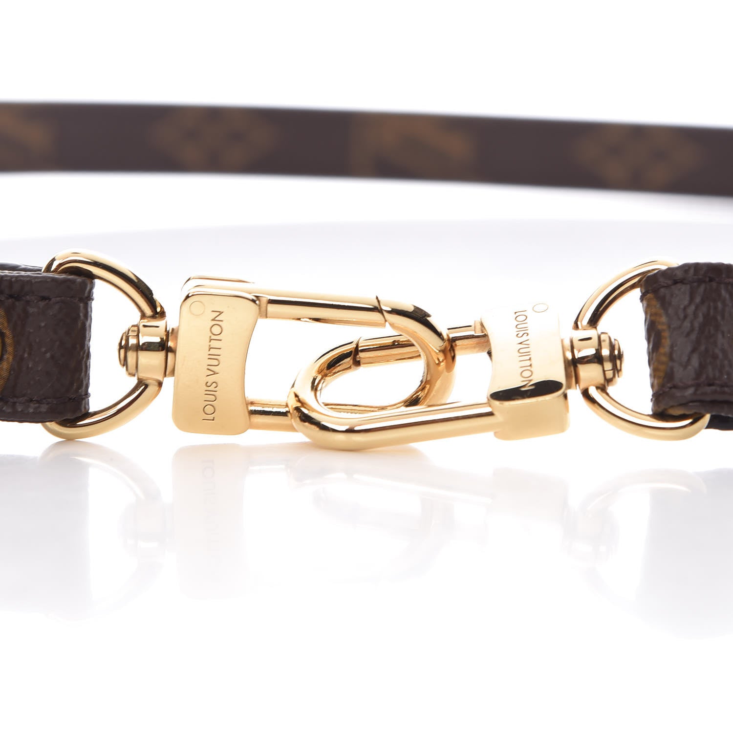 Louis Vuitton Monogram 16mm Adjustable Shoulder Strap 3 of 3