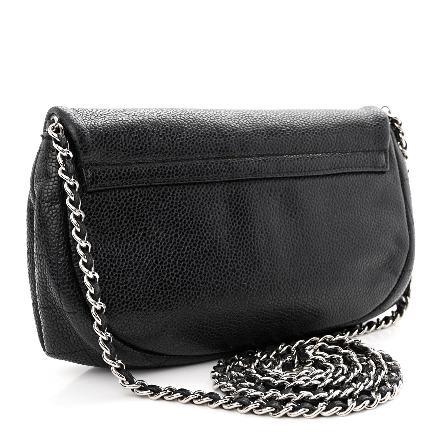 Caviar Half Moon Wallet On Chain WOC Black