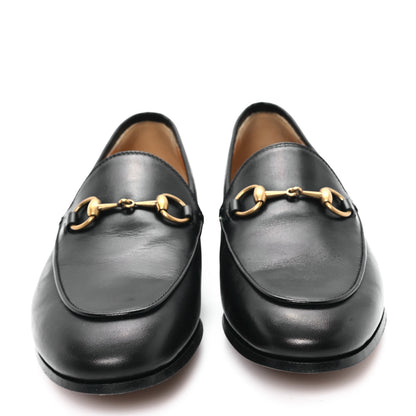 Gucci Calfskin Womens Jordaan Loafers 36 Black 3 of 10