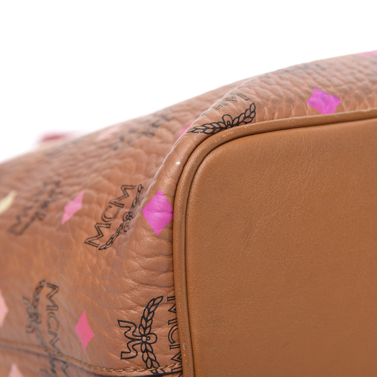 Visetos Spektrum Medium Anya Shopper Tote Cognac