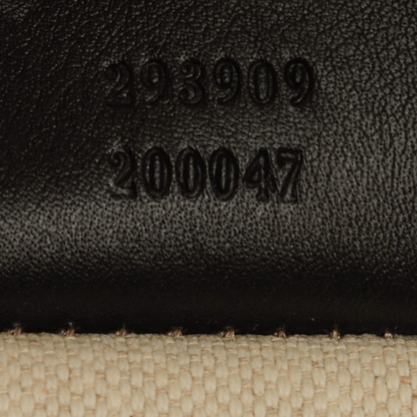 GG Supreme Monogram Selleria Calfskin Four Wheel Carry On Suitcase Beige Ebony Cocoa