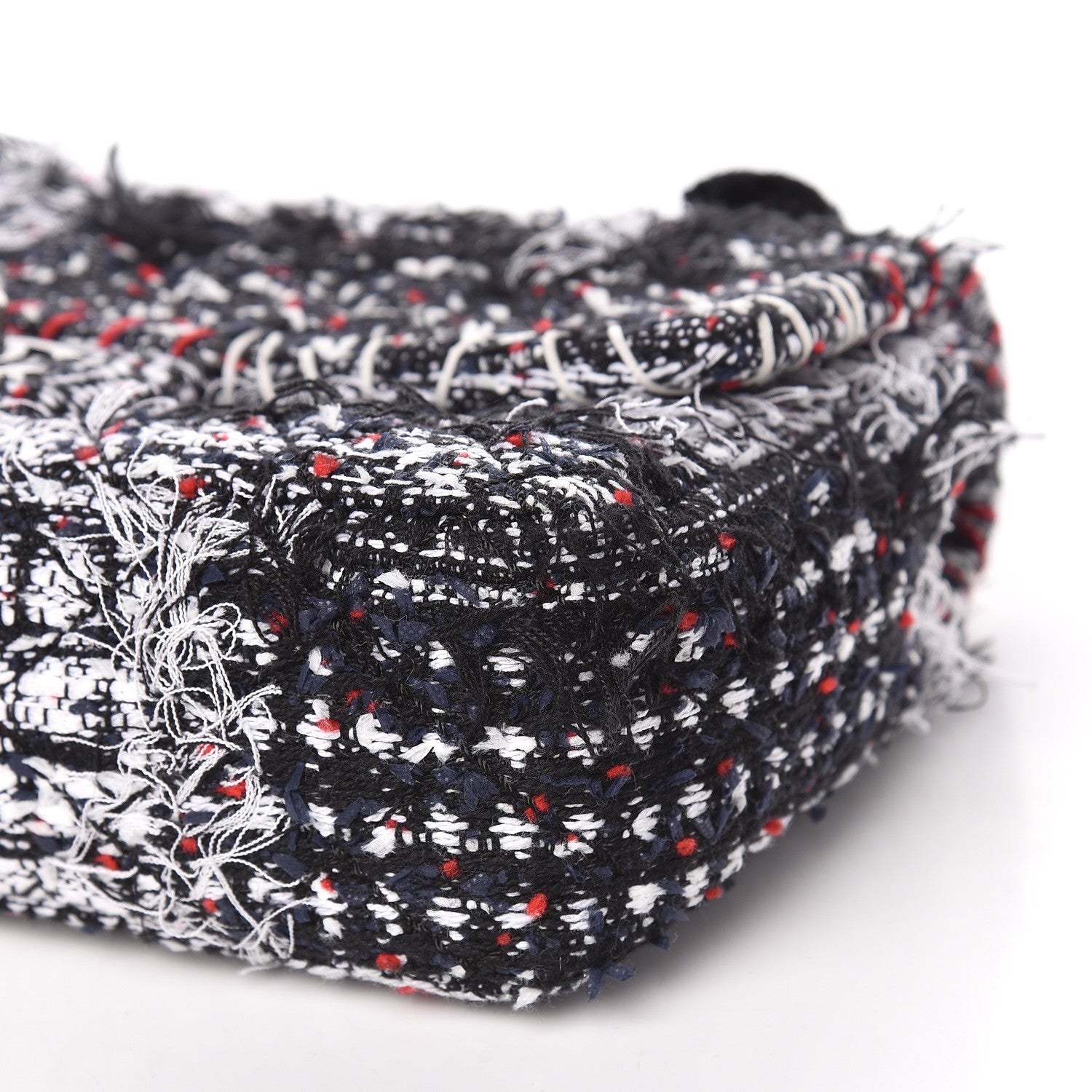 Chanel Tweed Pompom Flap Bag Multicolor 9 of 11