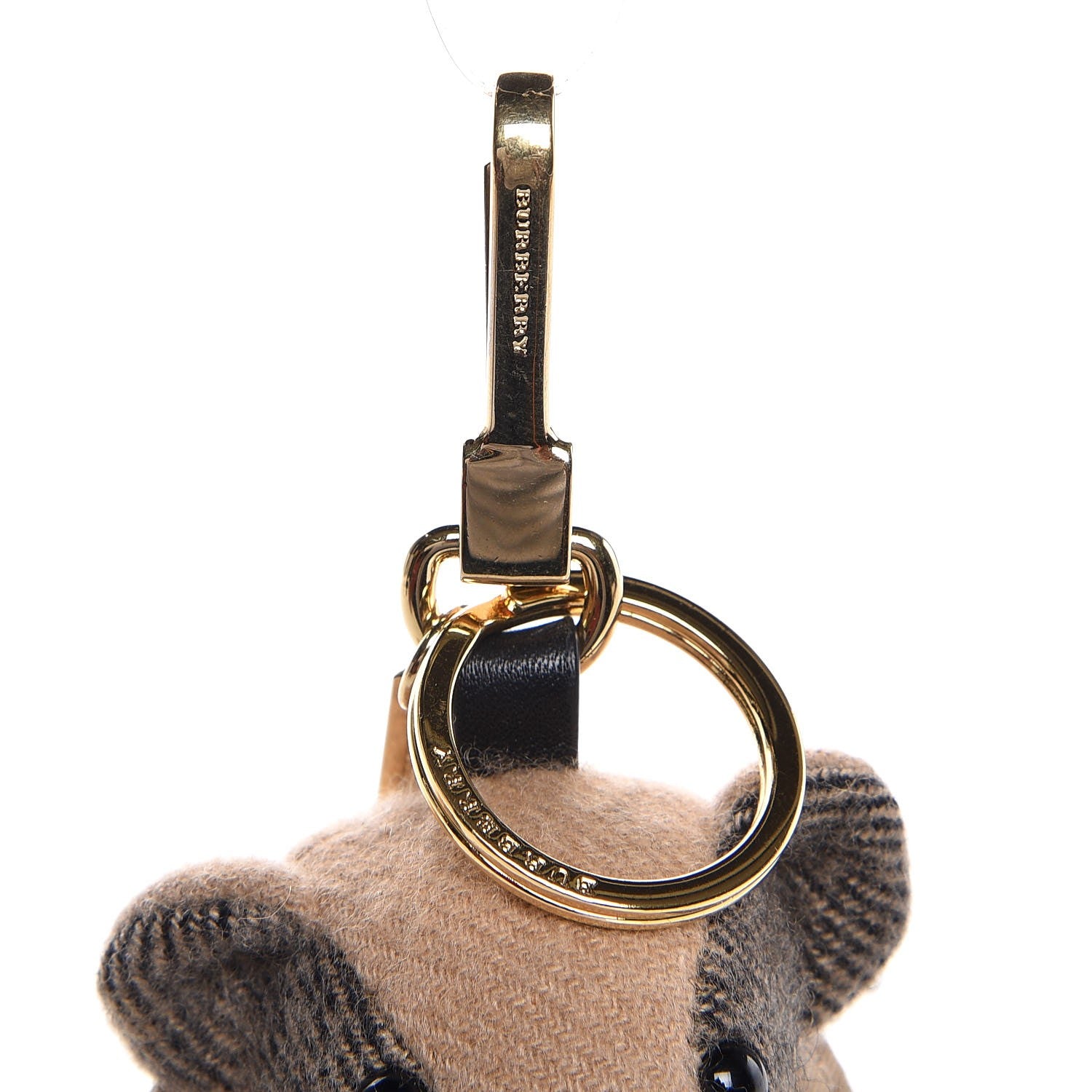 Burberry Thomas Trench Teddy Bear Keychain Charm Camel 4 of 4
