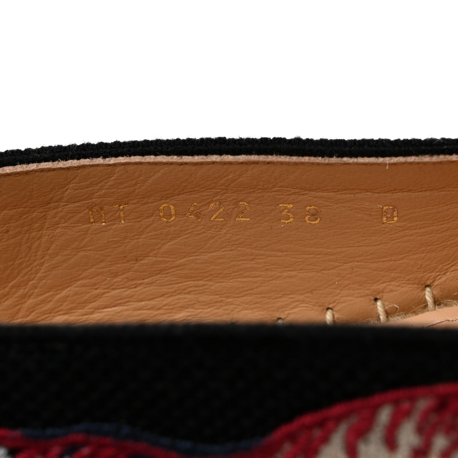 Christian Dior Canvas Mille Fleurs Embroidered Granville Espadrille 38 Multicolor 7 of 8