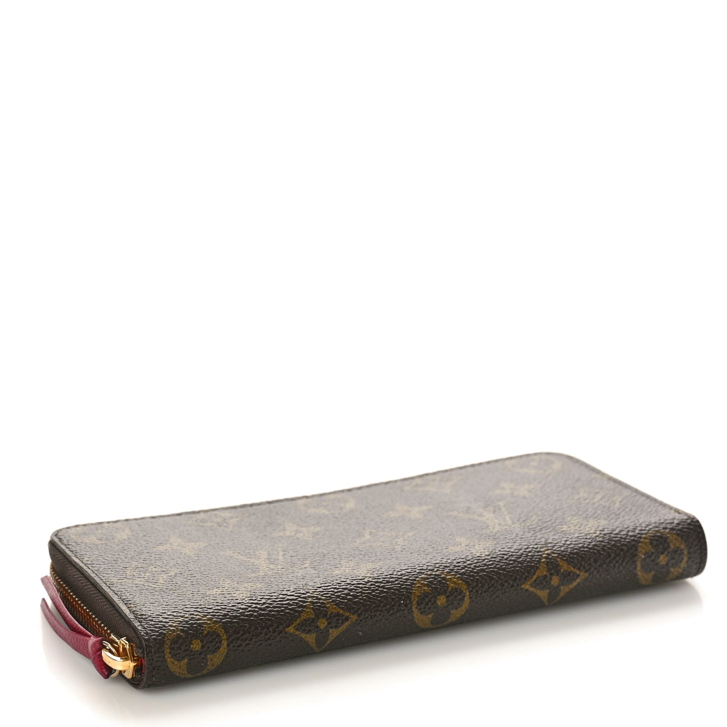Monogram Clemence Wallet Fuchsia