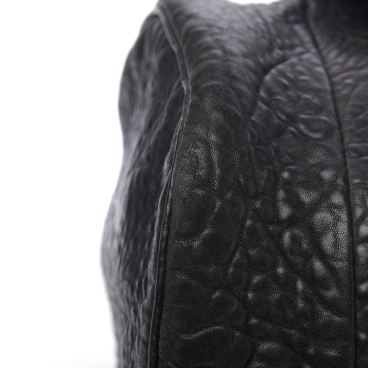Alexander Wang Pebbled Lambskin Rocco Black Rose Gold Hardware 10 of 15