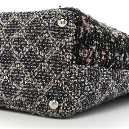 Chanel Tweed Quilted Cambon Tote Black 10 of 16