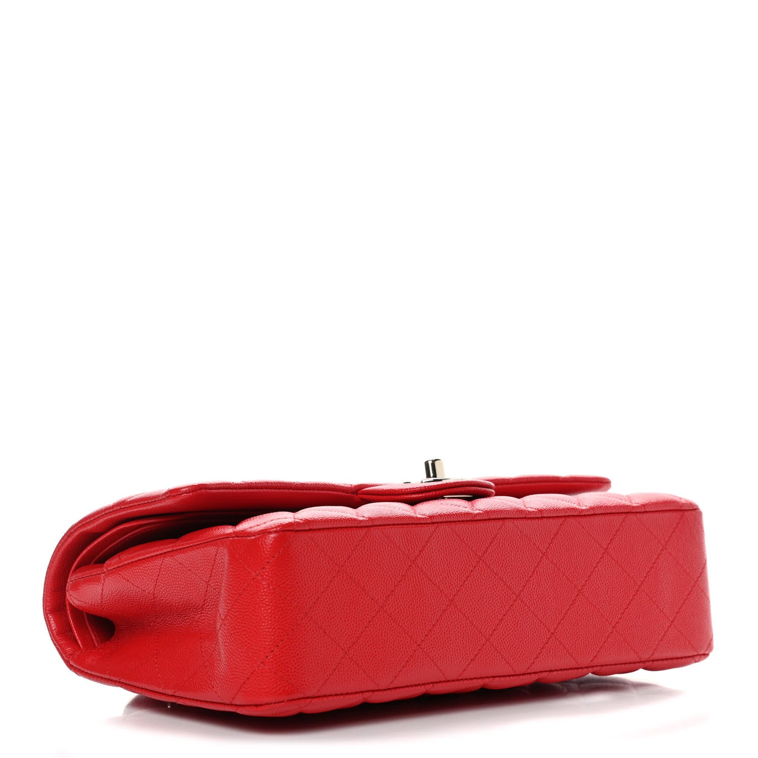 Chanel Caviar Quilted Medium Double Flap Red 3 of 5