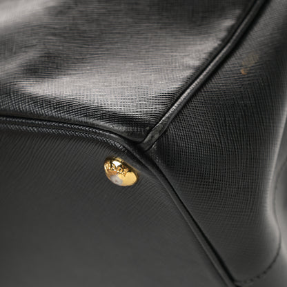 Prada Saffiano Lux Large Tote Black 11 of 21