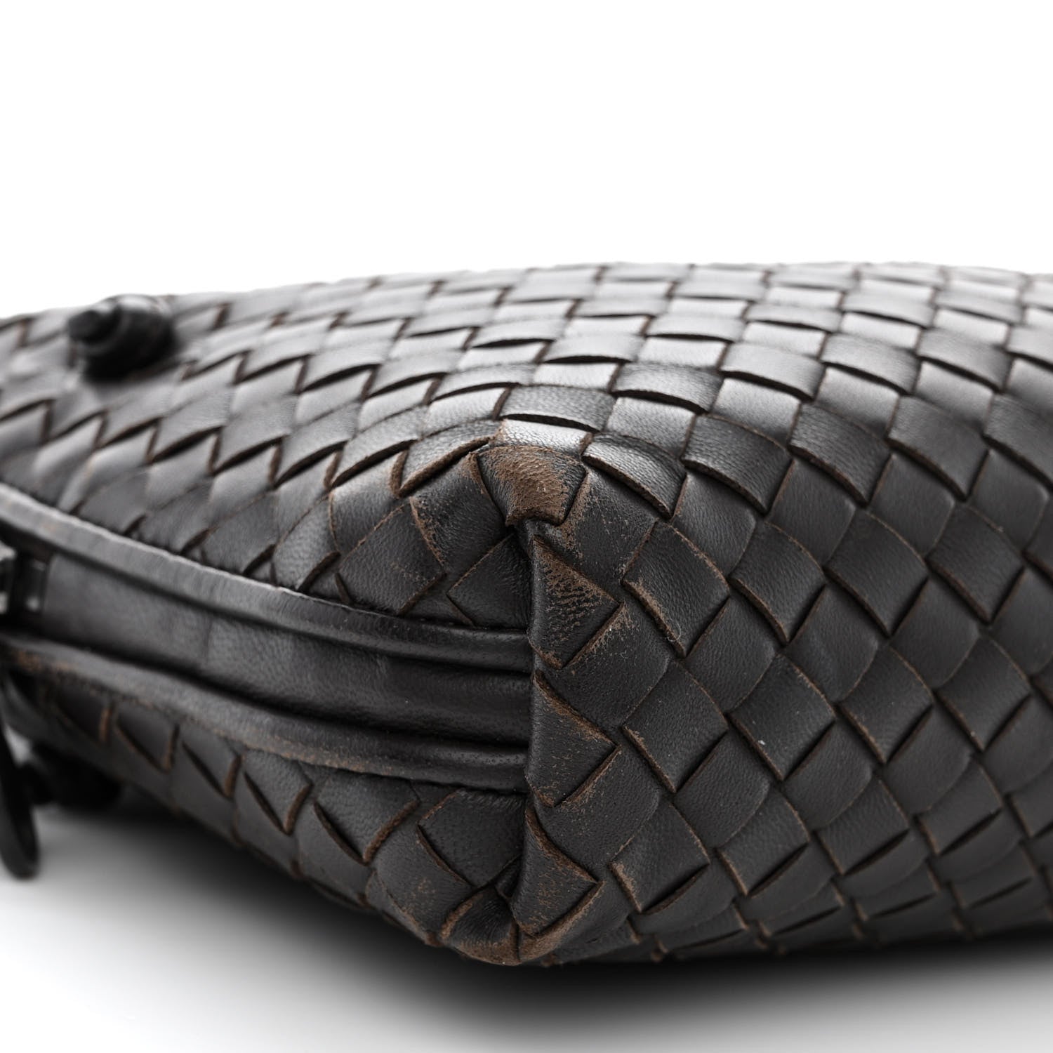 Bottega Veneta Nappa Intrecciato Nodini Bag Ebano 13 of 18