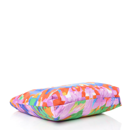 Chanel Nylon Printed CC Tote Multicolor 5 of 14