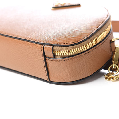 Prada Saffiano Lux Odette Belt Bag Caramel 8 of 9