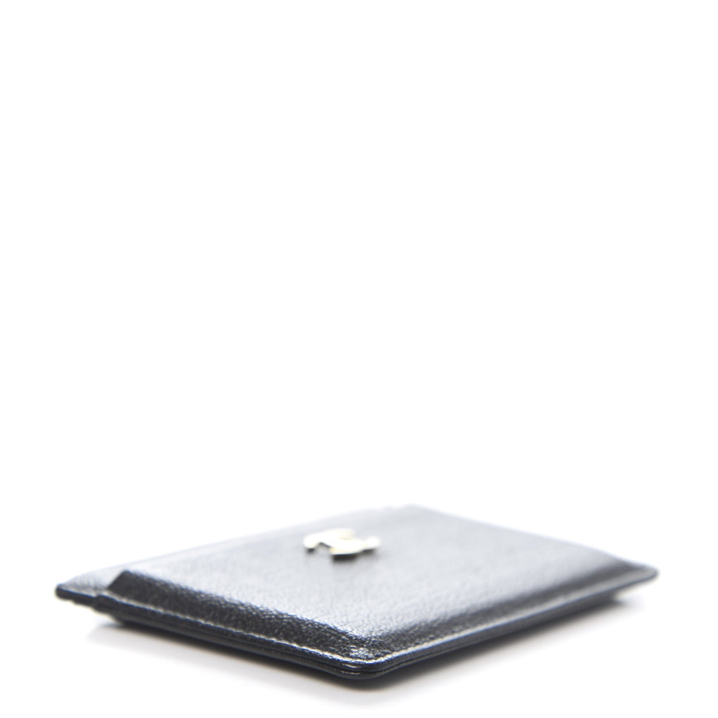 Goatskin CC Card Holder Black