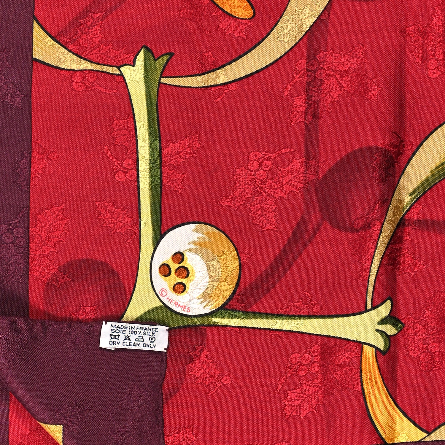 Hermes Silk Neige d'Antan Scarf 90 3 of 3