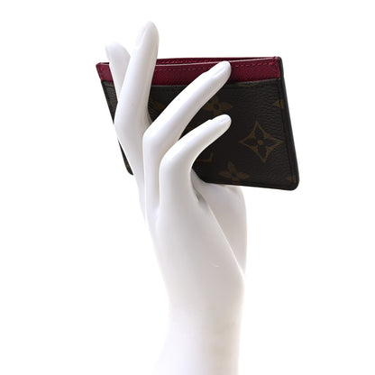 Louis Vuitton Monogram Card Holder Fuchsia 2 of 7