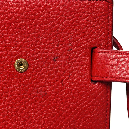 Saint Laurent Grained Calfskin Small Sac De Jour Lipstick Red 17 of 25