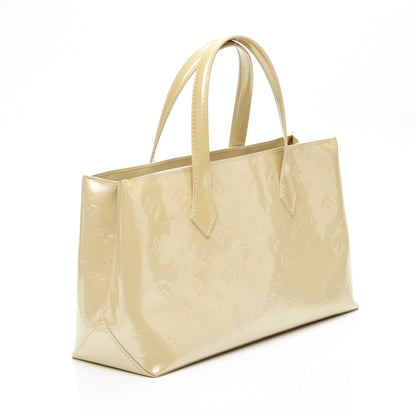 Louis Vuitton Vernis Wilshire PM Blanc Corail 3 of 6