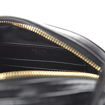 Celine Calfskin Quilted Small C Charm Bag Black 8 of 9