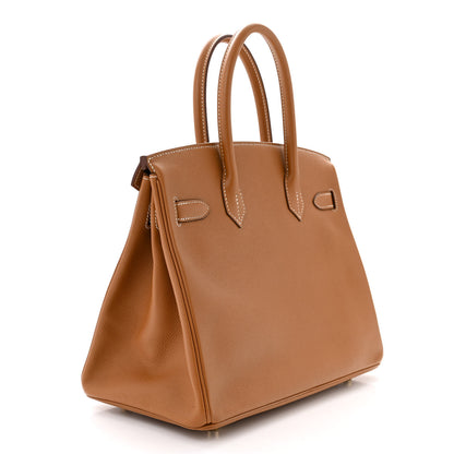 Hermes Epsom BIRKIN 30 Gold 3 of 10