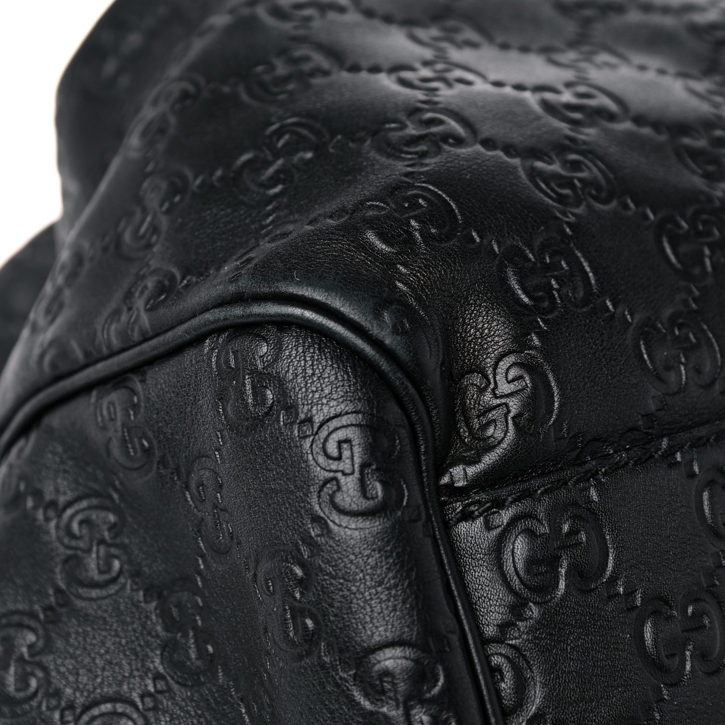 Guccissima Large Sukey Tote Black
