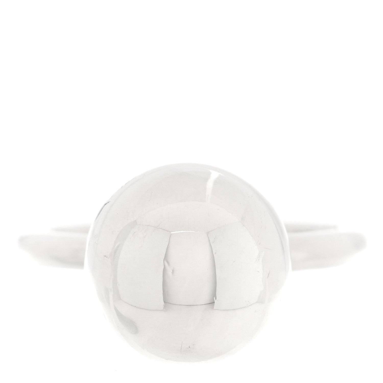 Tiffany Sterling Silver 12mm Hardwear Ball Ring 54 7 1 of 5