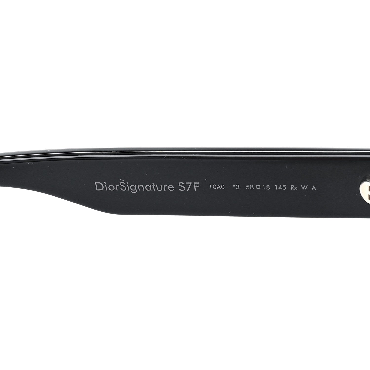 Christian Dior Diorsignature S7F Square Sunglasses Black 6 of 7