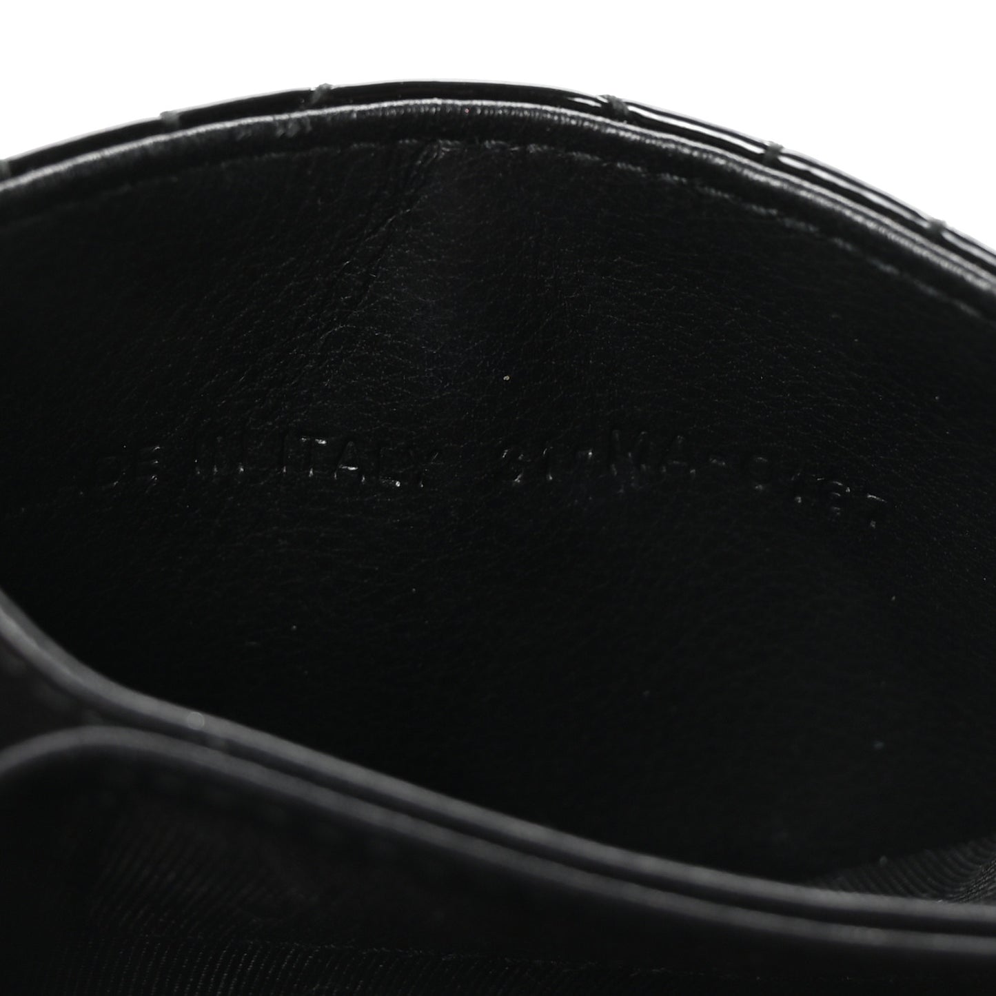 Patent Cannage Lady Dior 5-Gusset Card Holder Black