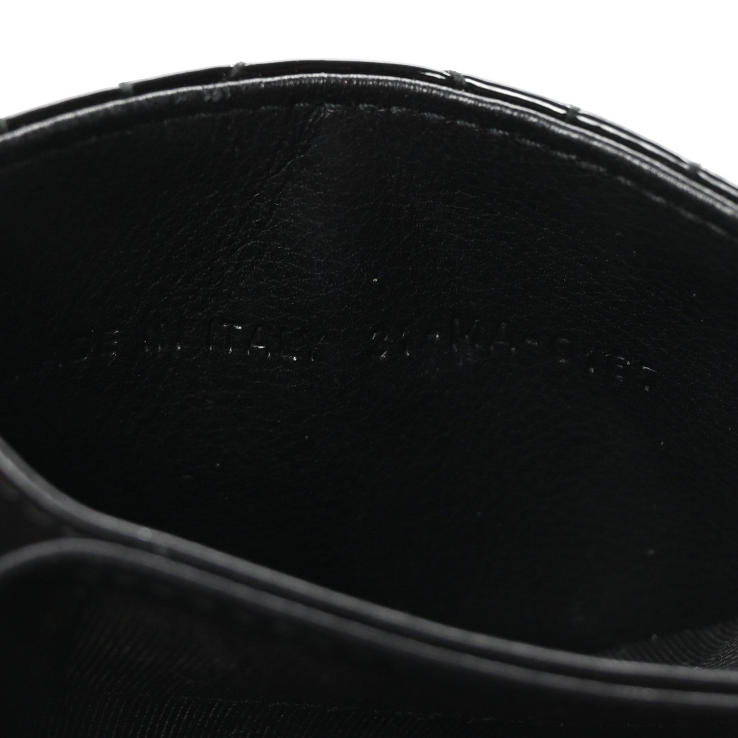 Christian Dior Patent Cannage Lady Dior 5-Gusset Card Holder Black 7 of 7