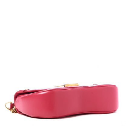 Louis Vuitton Calfskin New Wave Chain MM Rose Freesia 3 of 8