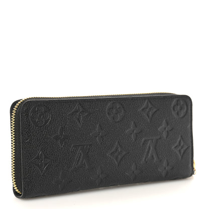 Louis Vuitton Empreinte Clemence Wallet Black 3 of 8