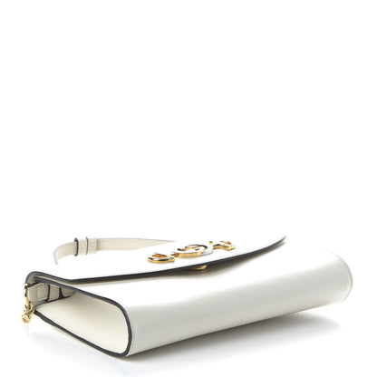 Gucci Shibuya Calfskin Small Zumi Top Handle Shoulder Bag Mystic White 4 of 10
