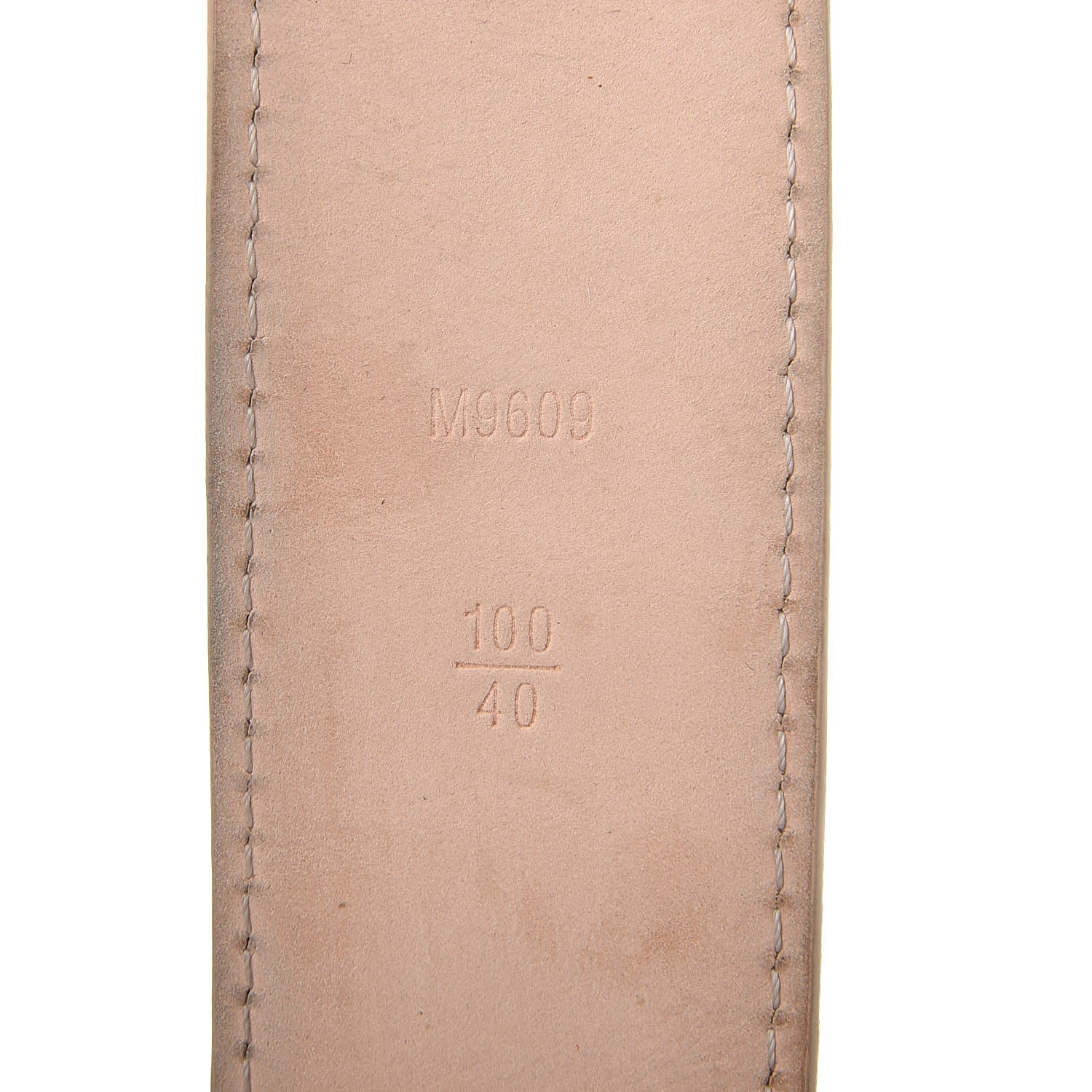 Louis Vuitton Damier Azur LV Initiales Belt 100 40 5 of 11