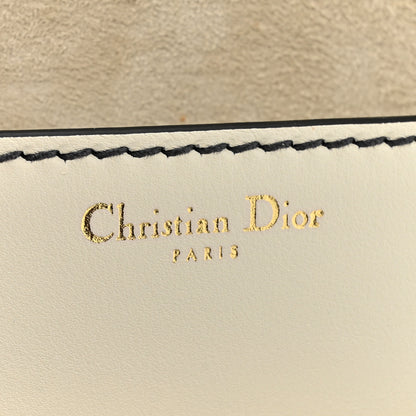 Christian Dior Smooth Calfskin Beaded Embroidered Floral Mini J'Adior Chain Flap Bag White 6 of 10