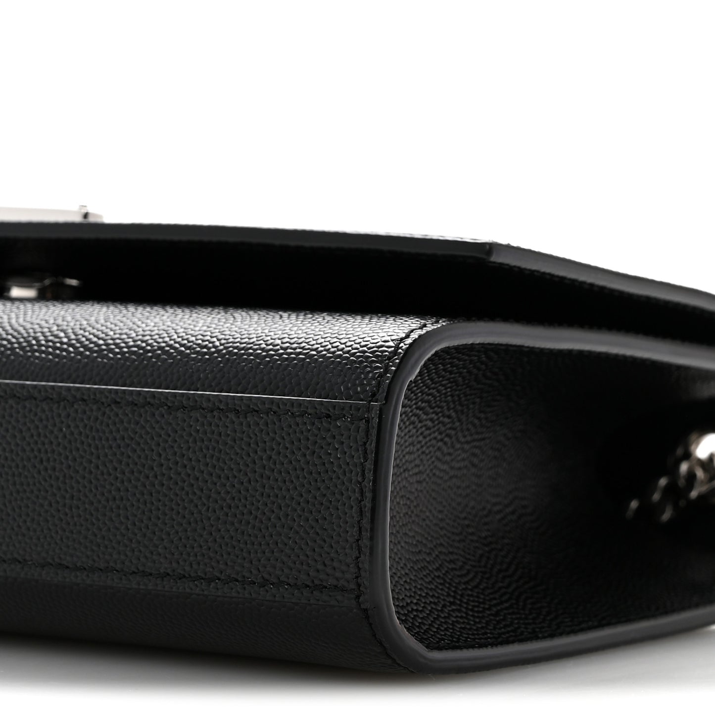 Grain De Poudre Small Monogram Kate Satchel Black