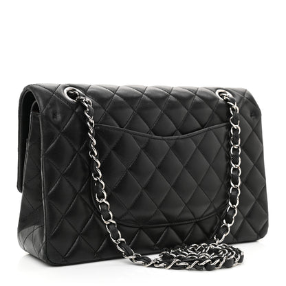 Chanel Lambskin Quilted Medium Double Flap Black 3 of 12