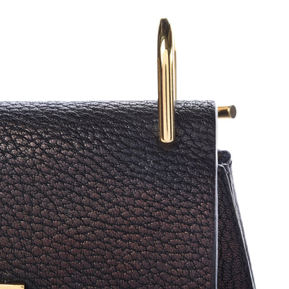 Chloe Grained Lambskin Mini Drew Shoulder Bag Black 9 of 9