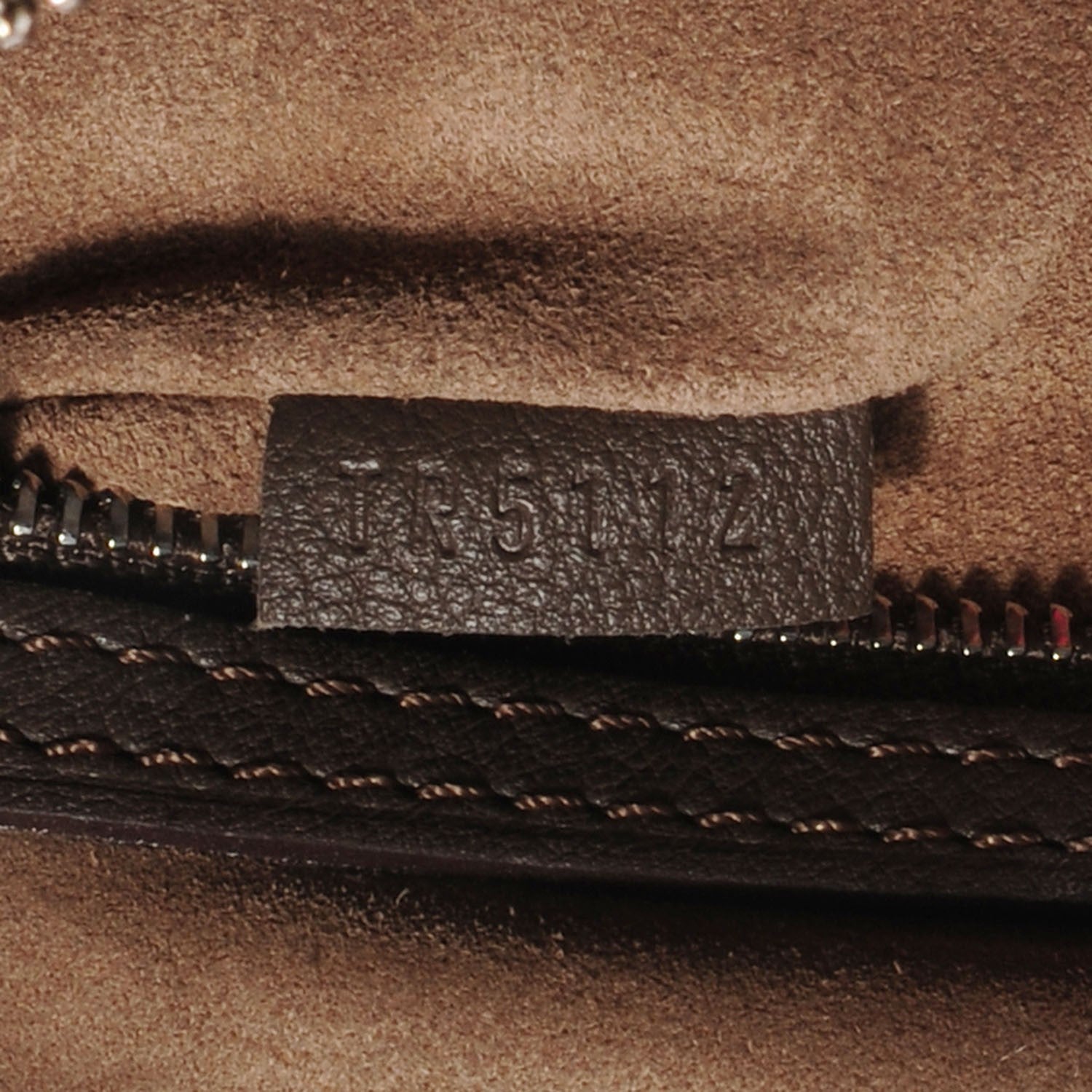 Louis Vuitton Veau Cachemire SC Bag PM Chocolate 6 of 7