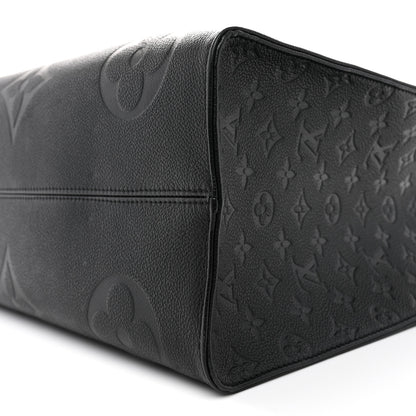 Louis Vuitton Empreinte Monogram Giant Onthego GM Black 9 of 10