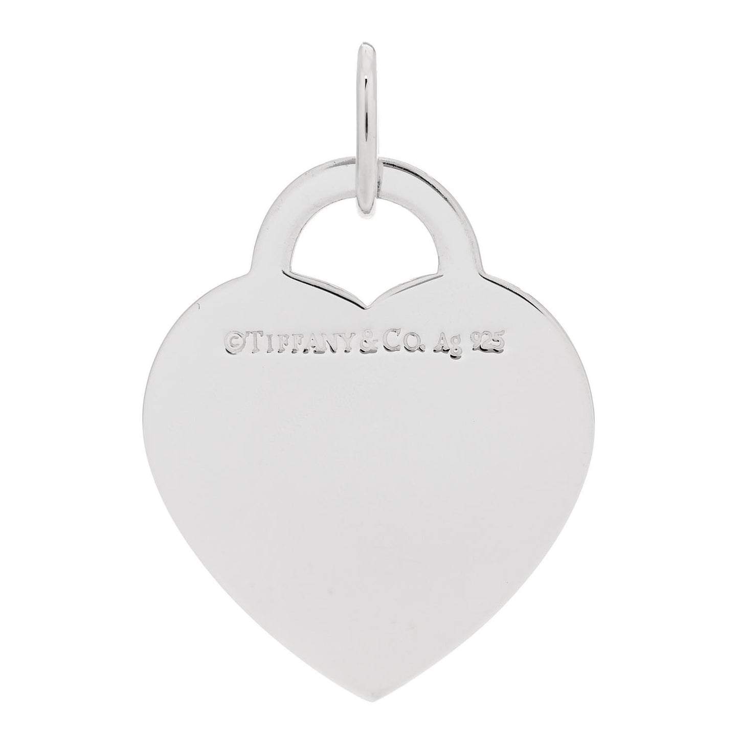 Sterling Silver Enamel LOVE YOU Heart Pendant Red
