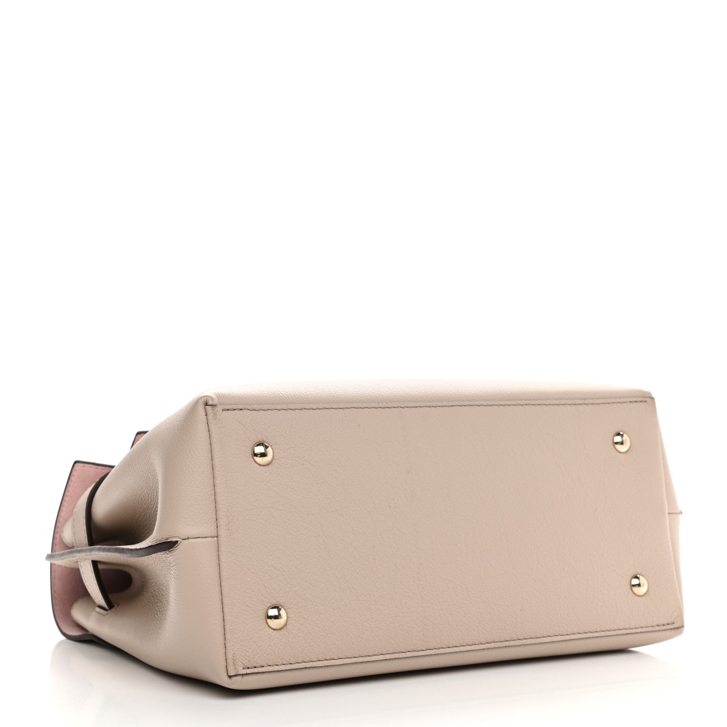 Louis Vuitton Soft Calfskin Lockme Ever MM Greige 4 of 9