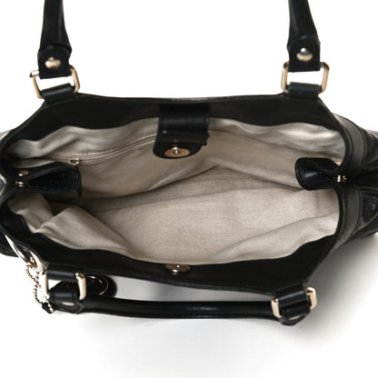 Gucci Guccissima Medium Sukey Tote Black 5 of 11