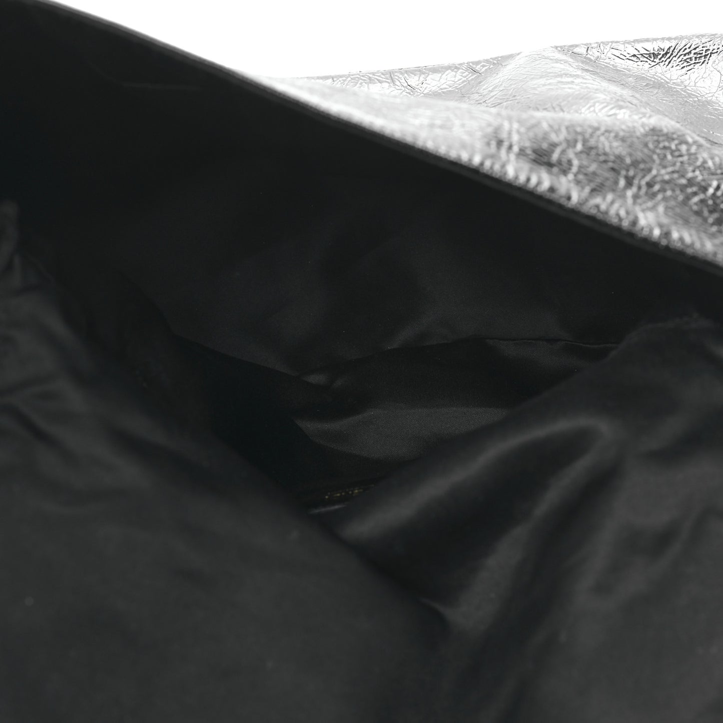 Patent Chamois Big Mama Baguette Black