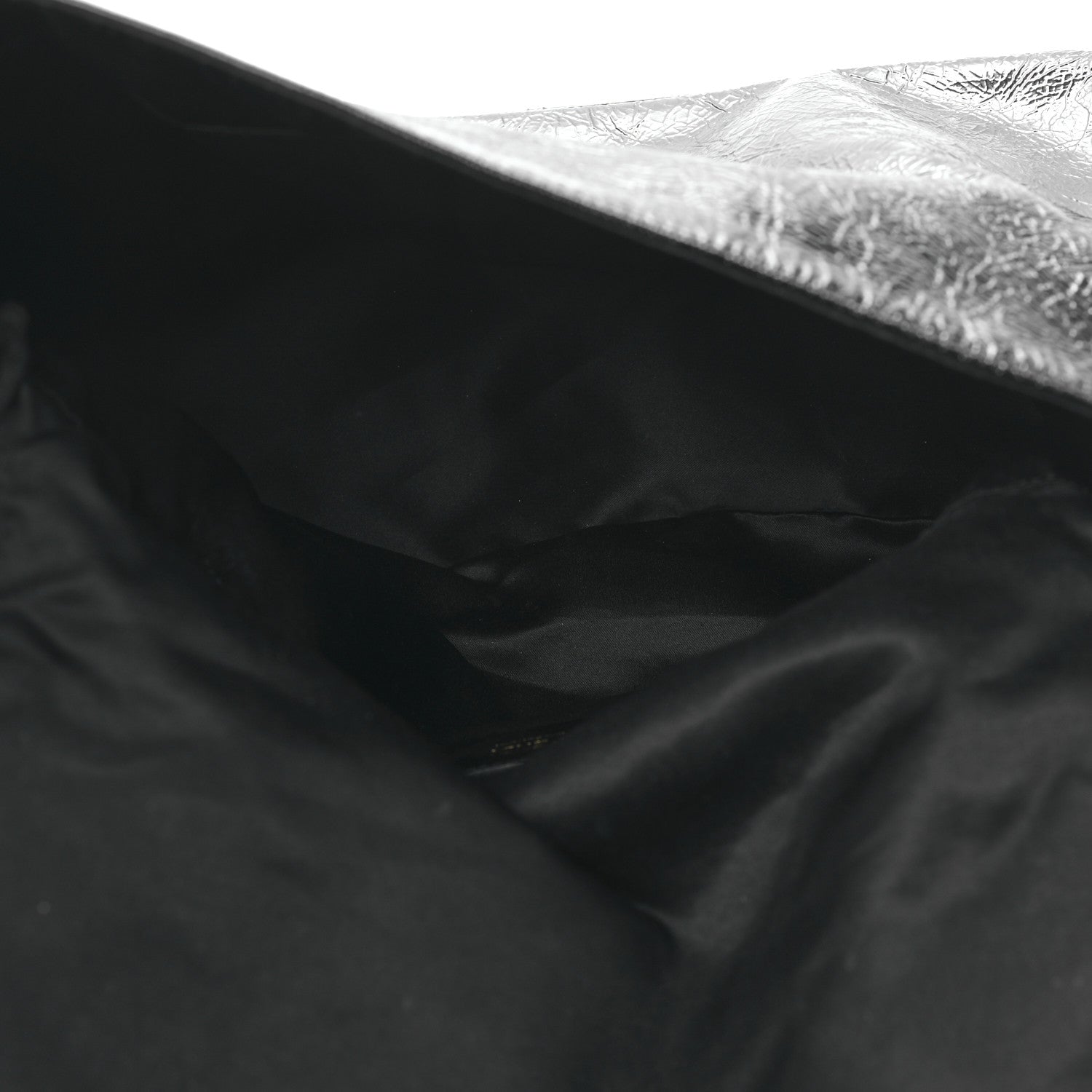 Fendi Patent Chamois Big Mama Baguette Black 5 of 9