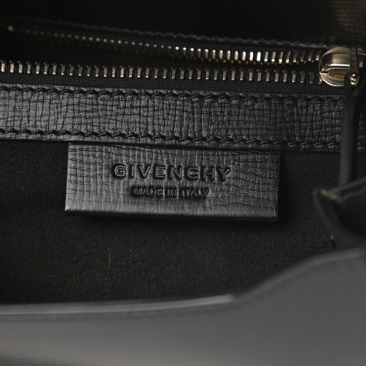 Givenchy Textured Calfskin Mini Pandora Box Chain Crossbody Bag Black 6 of 11