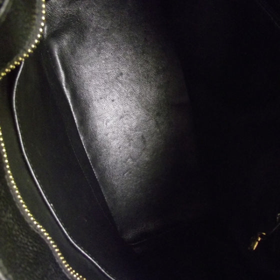 Caviar Medallion Tote Black