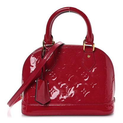 Louis Vuitton Vernis Alma BB Rose Indien 1 of 11
