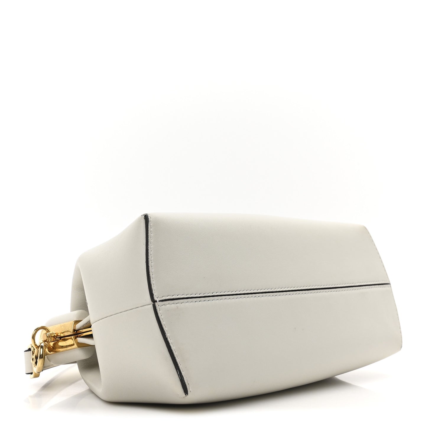 Shiny Nappa Midi Fendi First Ghiaia
