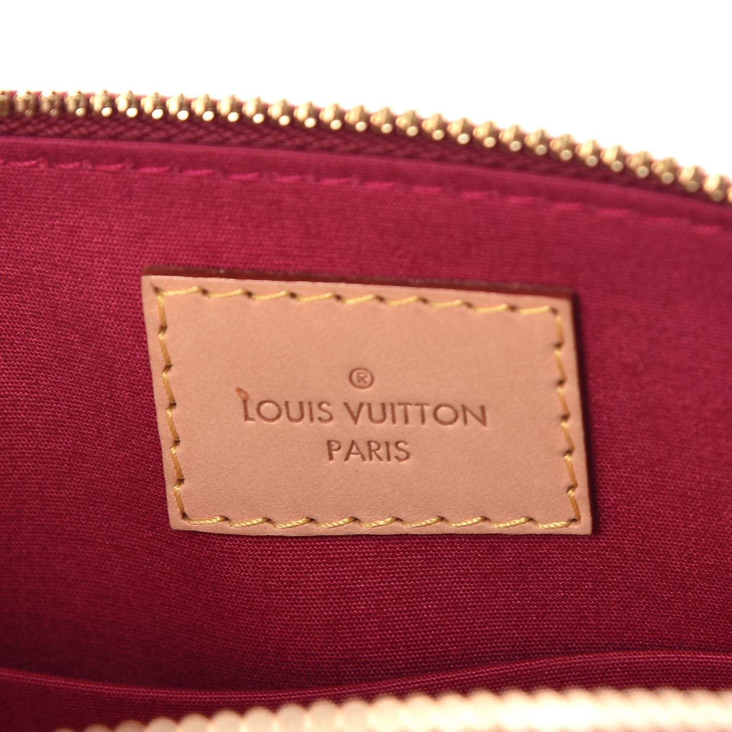 Louis Vuitton Vernis Alma BB Rose Indien 6 of 8