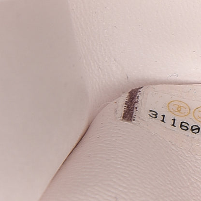Chanel Caviar Quilted Medium Sweet Classic Flap White 9 of 11